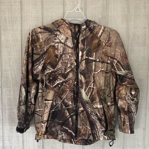 Kids outdoor camouflage jacket